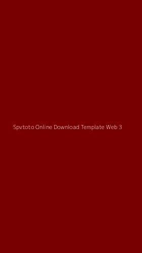 Tampilan Antarmuka Aplikasi Spvtoto Online Download Template Web - 3