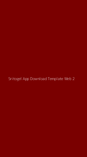 Tampilan Antarmuka Aplikasi Sritogel App Download Template Web - 2