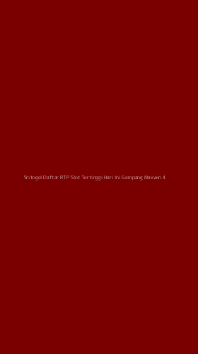 Tampilan Antarmuka Aplikasi Sritogel Daftar Rtp Slot Tertinggi Hari Ini Gampang Maxwin - 4