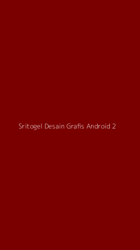 Tampilan Antarmuka Aplikasi Sritogel Desain Grafis Android - 2