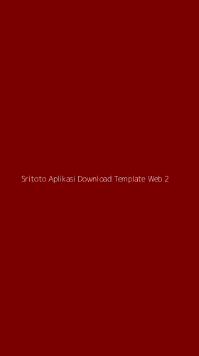 Tampilan Antarmuka Aplikasi Sritoto Aplikasi Download Template Web - 2