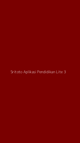 Tampilan Antarmuka Aplikasi Sritoto Aplikasi Pendidikan Lite - 3