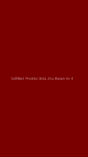 Tampilan Antarmuka Aplikasi Ss99bet Prediksi Bola Jitu Malam Ini - 4