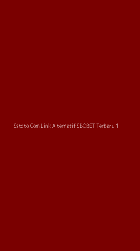 Tampilan Antarmuka Aplikasi Sstoto Com Link Alternatif Sbobet Terbaru - 1