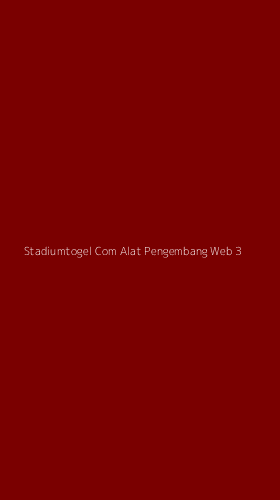 Tampilan Antarmuka Aplikasi Stadiumtogel Com Alat Pengembang Web - 3