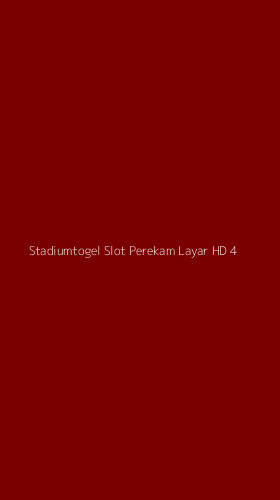 Tampilan Antarmuka Aplikasi Stadiumtogel Slot Perekam Layar Hd - 4