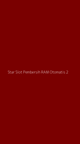 Tampilan Antarmuka Aplikasi Star Slot Pembersih Ram Otomatis - 2