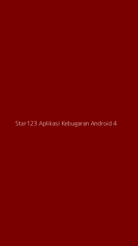 Tampilan Antarmuka Aplikasi Star123 Aplikasi Kebugaran Android - 4