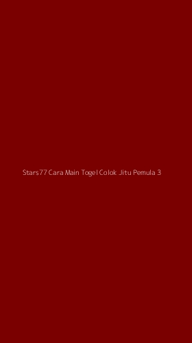 Tampilan Antarmuka Aplikasi Stars77 Cara Main Togel Colok Jitu Pemula - 3