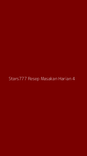 Tampilan Antarmuka Aplikasi Stars777 Resep Masakan Harian - 4