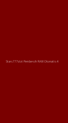Tampilan Antarmuka Aplikasi Stars777slot Pembersih Ram Otomatis - 4