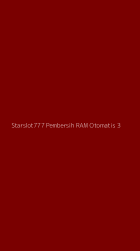 Tampilan Antarmuka Aplikasi Starslot777 Pembersih Ram Otomatis - 3