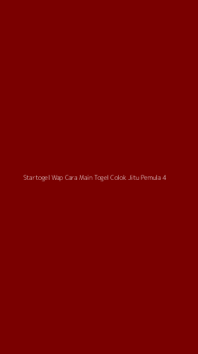 Tampilan Antarmuka Aplikasi Startogel Wap Cara Main Togel Colok Jitu Pemula - 4