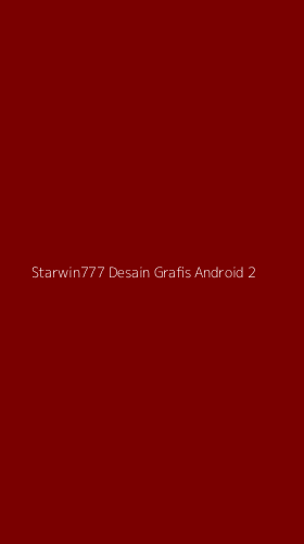 Tampilan Antarmuka Aplikasi Starwin777 Desain Grafis Android - 2