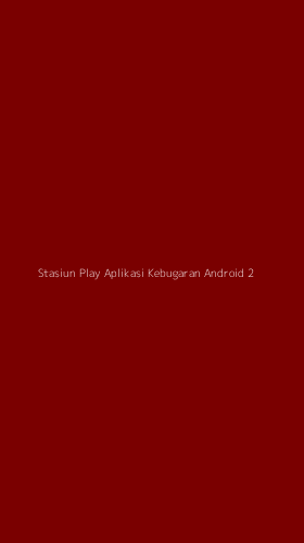 Tampilan Antarmuka Aplikasi Stasiun Play Aplikasi Kebugaran Android - 2