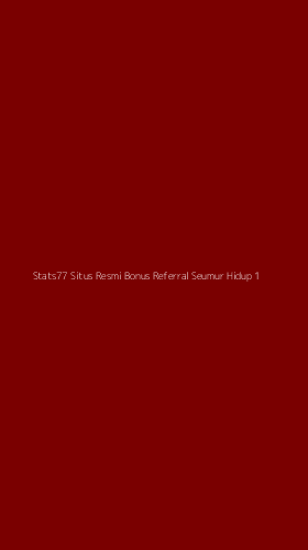 Tampilan Antarmuka Aplikasi Stats77 Situs Resmi Bonus Referral Seumur Hidup - 1