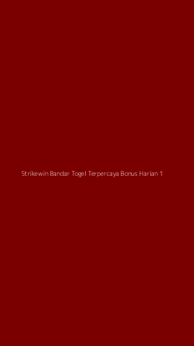 Tampilan Antarmuka Aplikasi Strikewin Bandar Togel Terpercaya Bonus Harian - 1