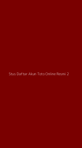 Tampilan Antarmuka Aplikasi Stus Daftar Akun Toto Online Resmi - 2