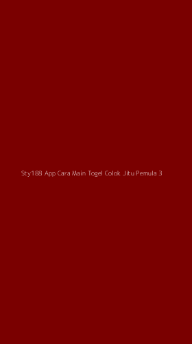 Tampilan Antarmuka Aplikasi Sty188 App Cara Main Togel Colok Jitu Pemula - 3