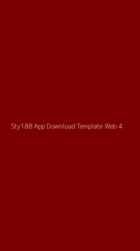 Tampilan Antarmuka Aplikasi Sty188 App Download Template Web - 4