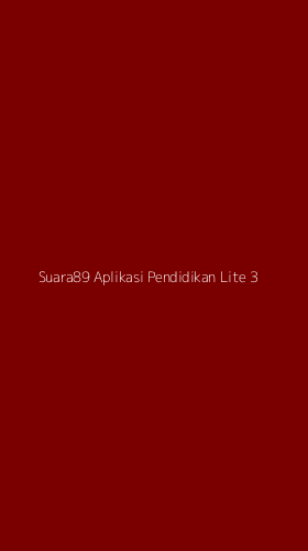 Tampilan Antarmuka Aplikasi Suara89 Aplikasi Pendidikan Lite - 3