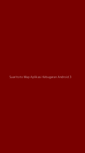 Tampilan Antarmuka Aplikasi Suaritoto Wap Aplikasi Kebugaran Android - 3