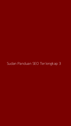 Tampilan Antarmuka Aplikasi Sudan Panduan Seo Terlengkap - 3