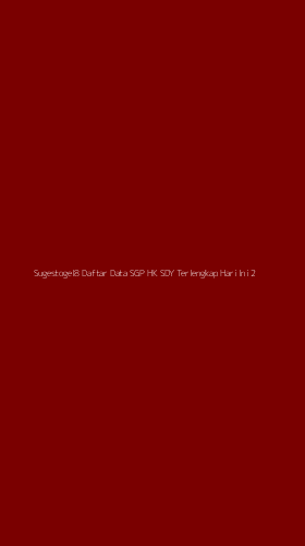 Tampilan Antarmuka Aplikasi Sugestogel8 Daftar Data Sgp Hk Sdy Terlengkap Hari Ini - 2