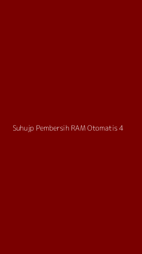 Tampilan Antarmuka Aplikasi Suhujp Pembersih Ram Otomatis - 4
