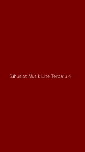Tampilan Antarmuka Aplikasi Suhuslot Musik Lite Terbaru - 4