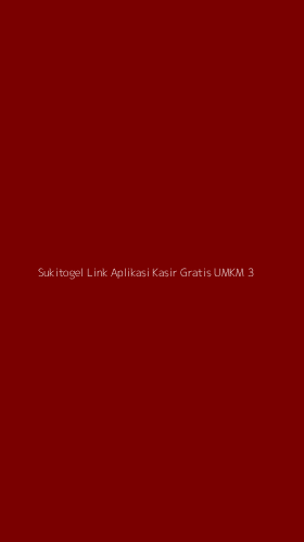Tampilan Antarmuka Aplikasi Sukitogel Link Aplikasi Kasir Gratis Umkm - 3