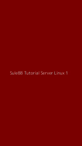 Tampilan Antarmuka Aplikasi Sule88 Tutorial Server Linux - 1