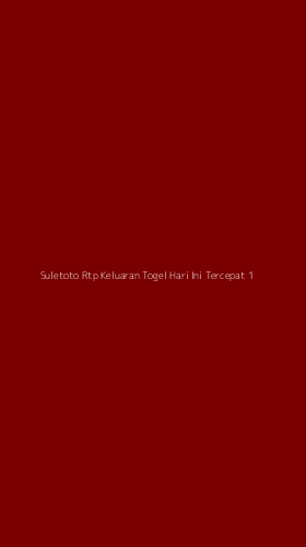 Tampilan Antarmuka Aplikasi Suletoto Rtp Keluaran Togel Hari Ini Tercepat - 1