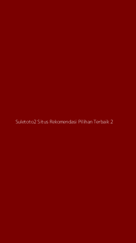 Tampilan Antarmuka Aplikasi Suletoto2 Situs Rekomendasi Pilihan Terbaik - 2