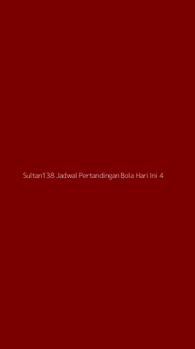 Tampilan Antarmuka Aplikasi Sultan138 Jadwal Pertandingan Bola Hari Ini - 4