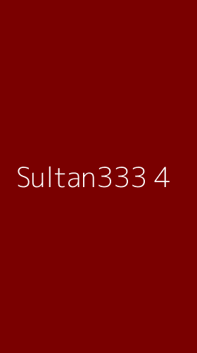 Tampilan Antarmuka Aplikasi Sultan333 - 4