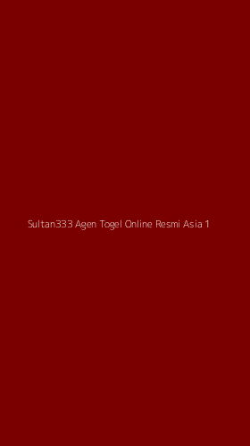 Tampilan Antarmuka Aplikasi Sultan333 Agen Togel Online Resmi Asia - 1