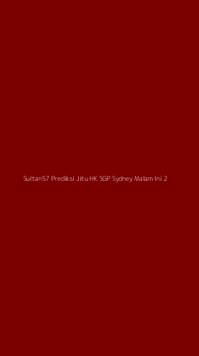 Tampilan Antarmuka Aplikasi Sultan57 Prediksi Jitu Hk Sgp Sydney Malam Ini - 2