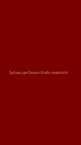Tampilan Antarmuka Aplikasi Sultancuan Desain Grafis Android - 4