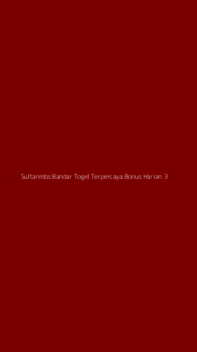 Tampilan Antarmuka Aplikasi Sultanmbs Bandar Togel Terpercaya Bonus Harian - 3