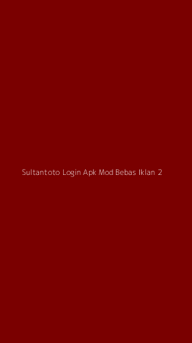 Tampilan Antarmuka Aplikasi Sultantoto Login Apk Mod Bebas Iklan - 2