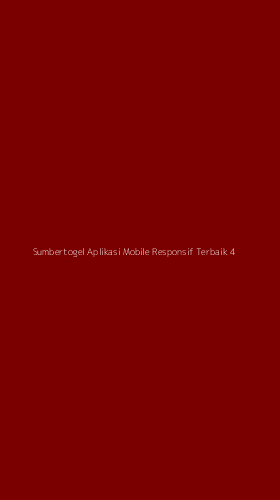 Tampilan Antarmuka Aplikasi Sumbertogel Aplikasi Mobile Responsif Terbaik - 4