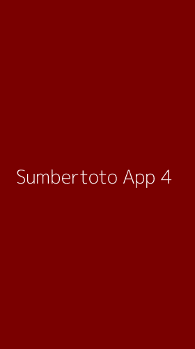 Tampilan Antarmuka Aplikasi Sumbertoto App - 4