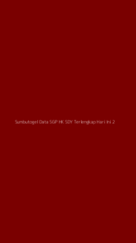 Tampilan Antarmuka Aplikasi Sumbutogel Data Sgp Hk Sdy Terlengkap Hari Ini - 2