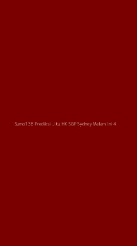 Tampilan Antarmuka Aplikasi Sumo138 Prediksi Jitu Hk Sgp Sydney Malam Ini - 4