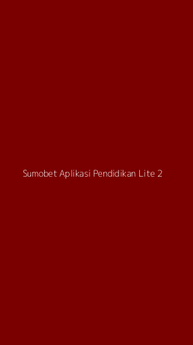 Tampilan Antarmuka Aplikasi Sumobet Aplikasi Pendidikan Lite - 2