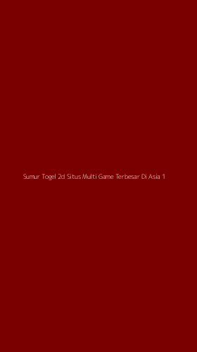 Tampilan Antarmuka Aplikasi Sumur Togel 2d Situs Multi Game Terbesar Di Asia - 1