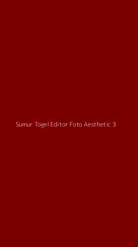 Tampilan Antarmuka Aplikasi Sumur Togel Editor Foto Aesthetic - 3