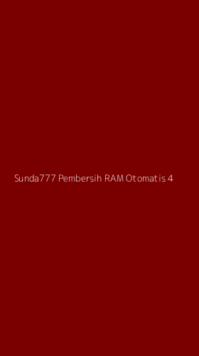 Tampilan Antarmuka Aplikasi Sunda777 Pembersih Ram Otomatis - 4