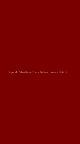 Tampilan Antarmuka Aplikasi Super 4d Situs Resmi Bonus Referral Seumur Hidup - 2